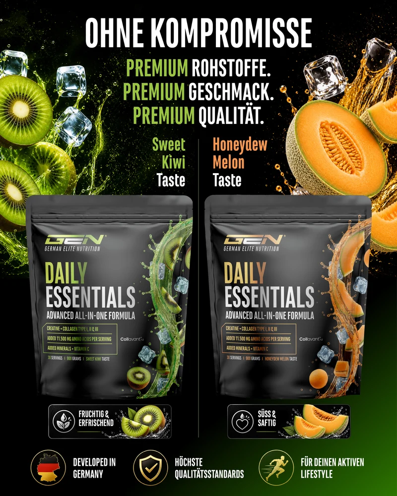 Daily Essentials - Creatin + Kollagen - All in one Drink
