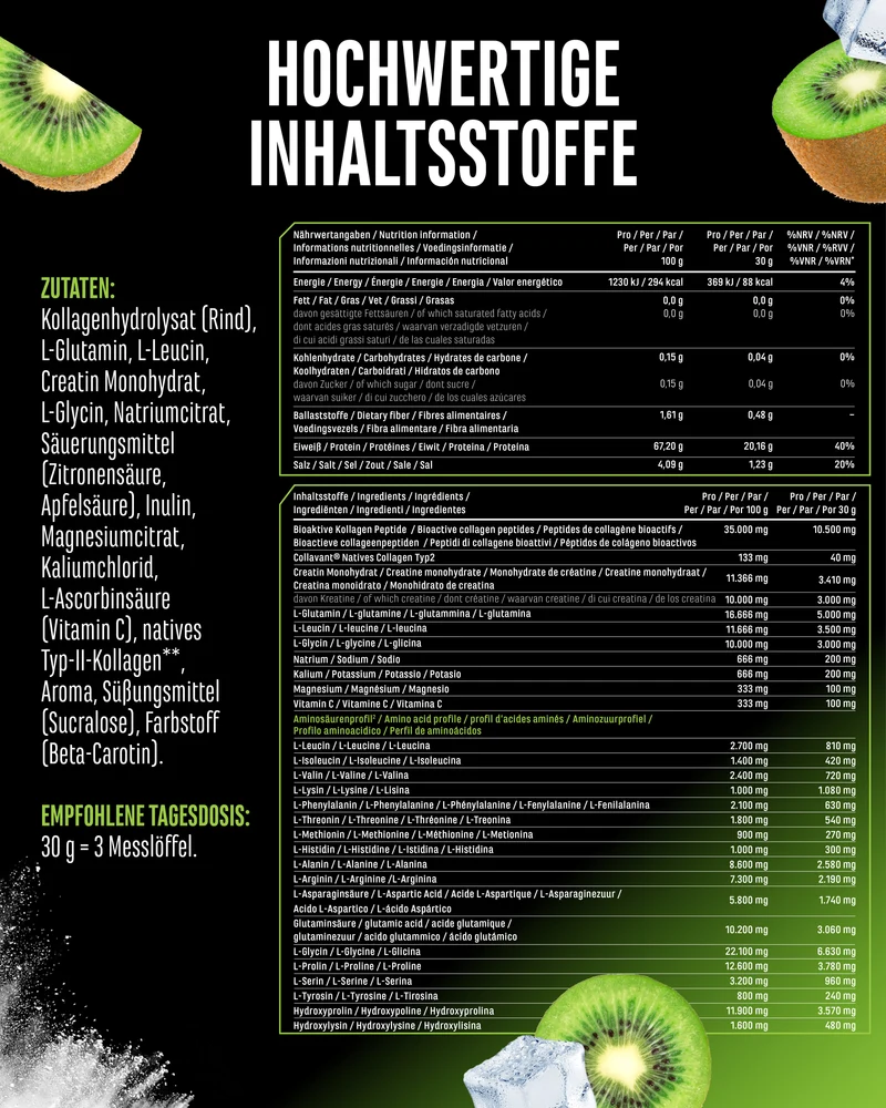 Daily Essentials - Creatin + Kollagen - All in one Drink