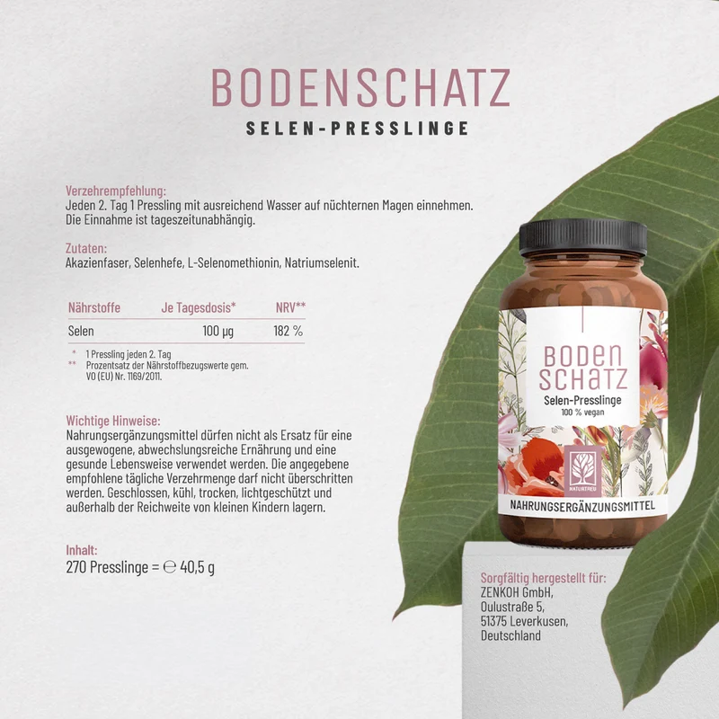 Bodenschatz: Selen hochdosiert