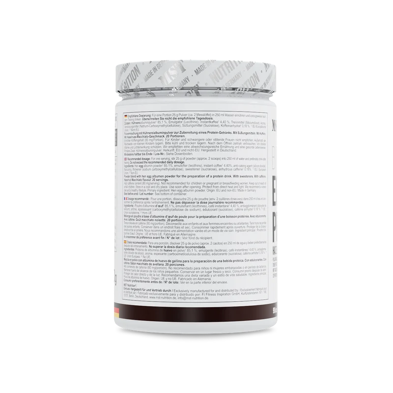 Best Egg Protein 500 g Haselnuss Macchiato