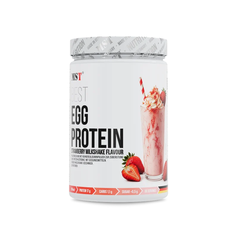 Best Egg Protein 900 g Milkshake strawberry