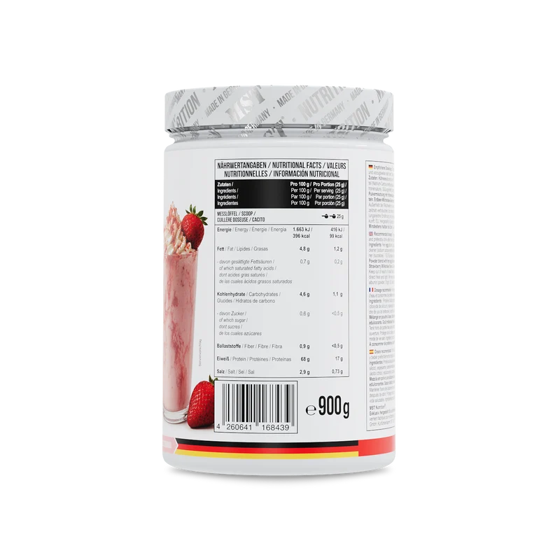 Best Egg Protein 900 g Milkshake strawberry
