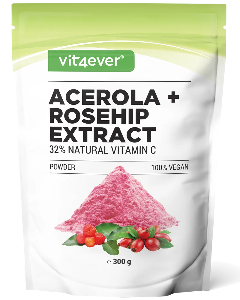 Acerola + Hagebutten Pulver