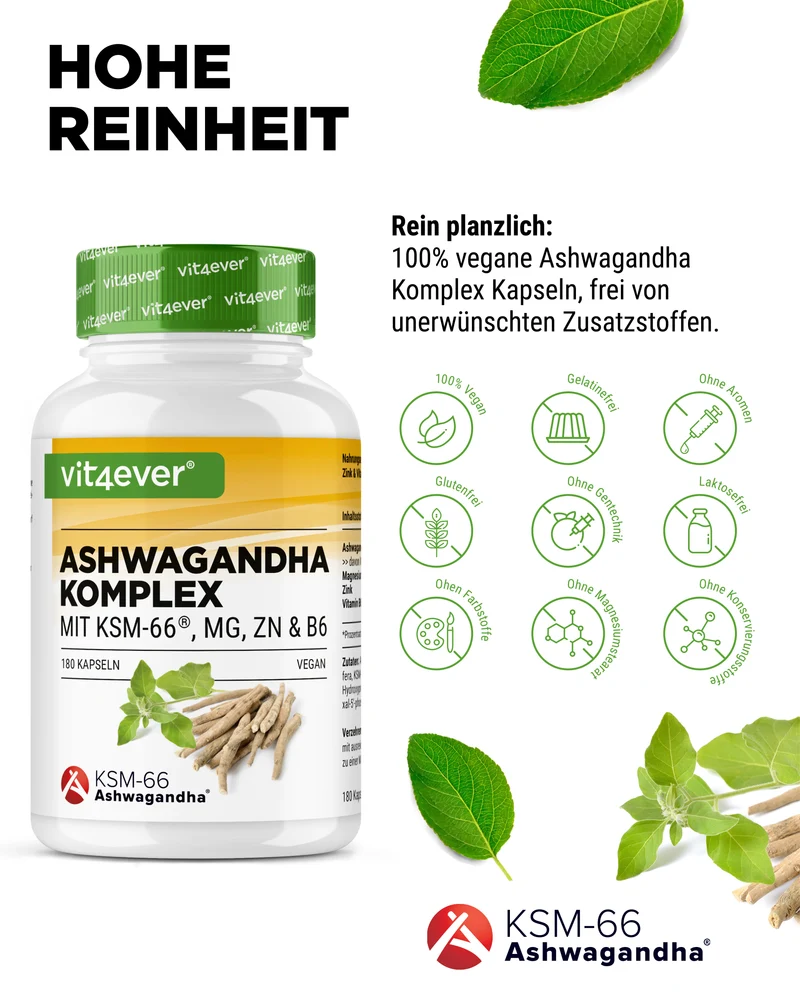 Ashwagandha KSM-66 Komplex