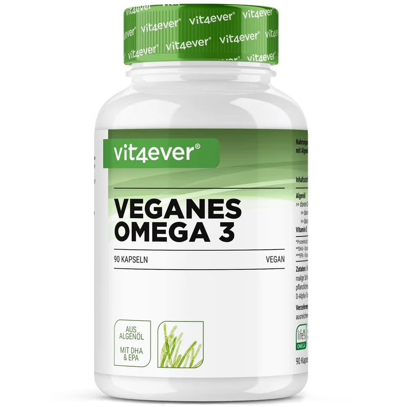 Algenöl Omega-3 Vegan