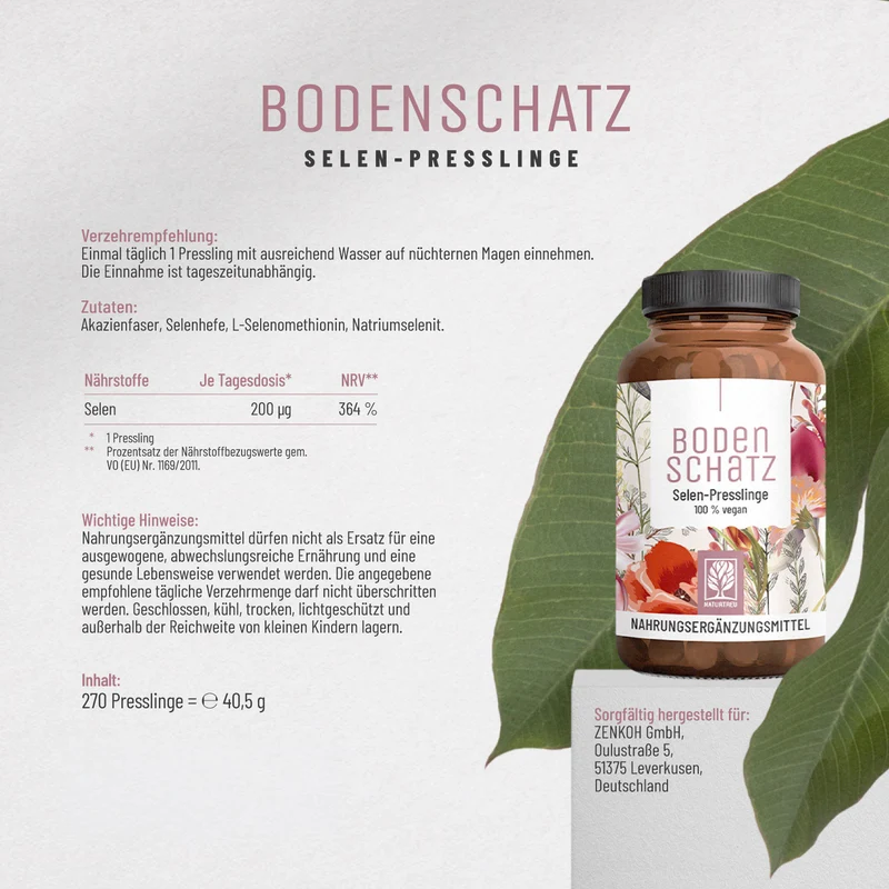 Bodenschatz: Selen-Presslinge