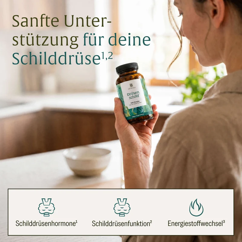 Drüsenschild: Schilddrüse-Komplex mit Jod & Selen