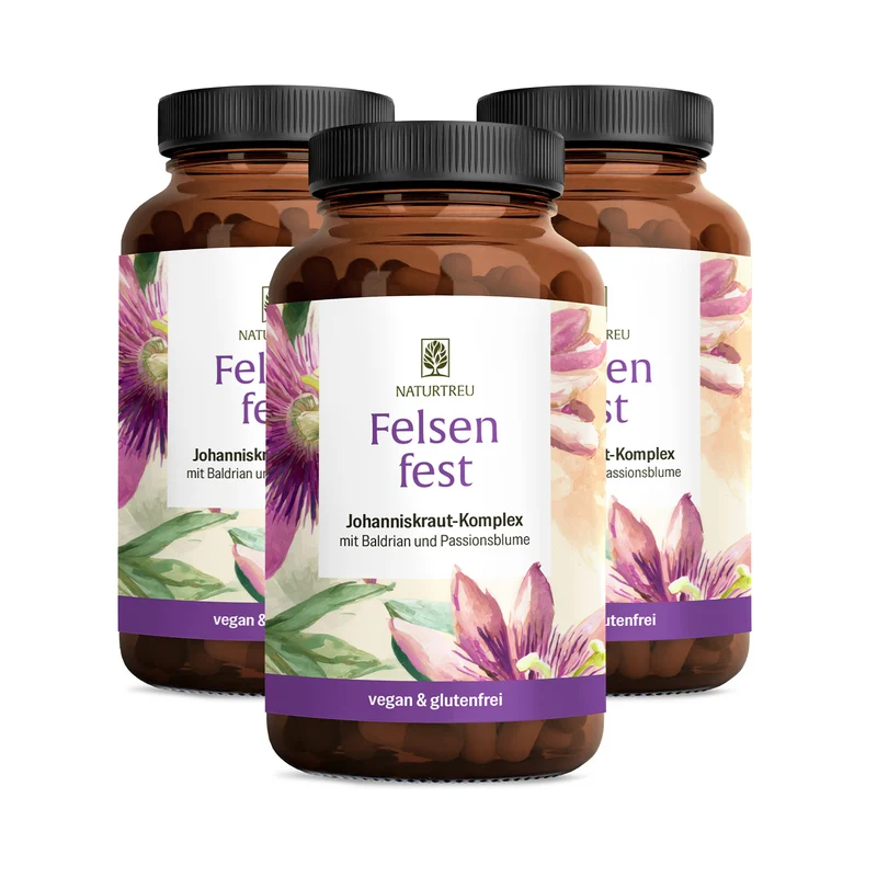 Felsenfest: Johanniskraut Baldrian Passionsblume Komplex