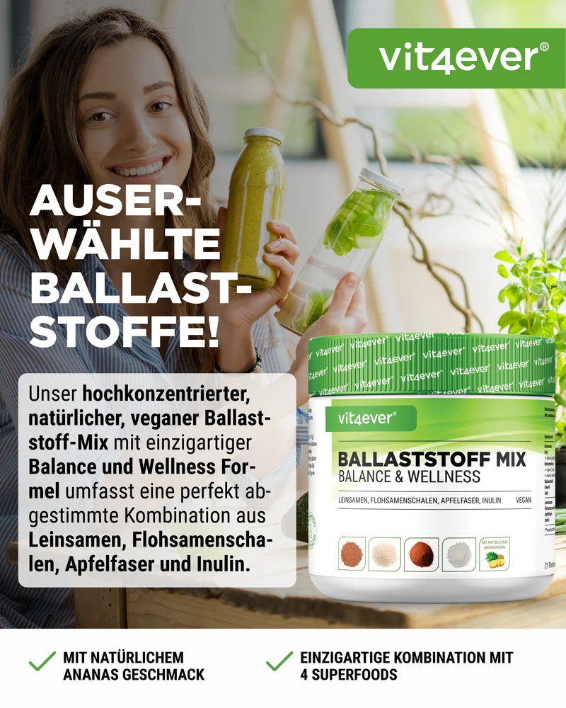 Ballaststoff Mix - 400 g Pulver