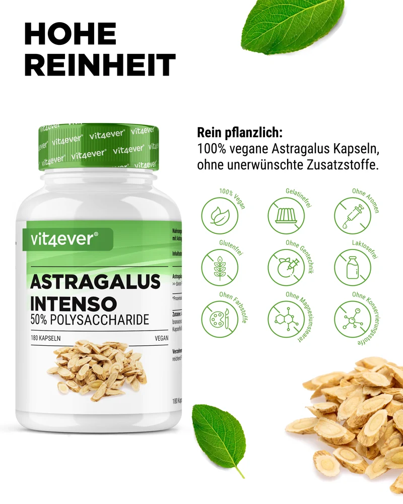 Astragalus - 50% Polysachharide