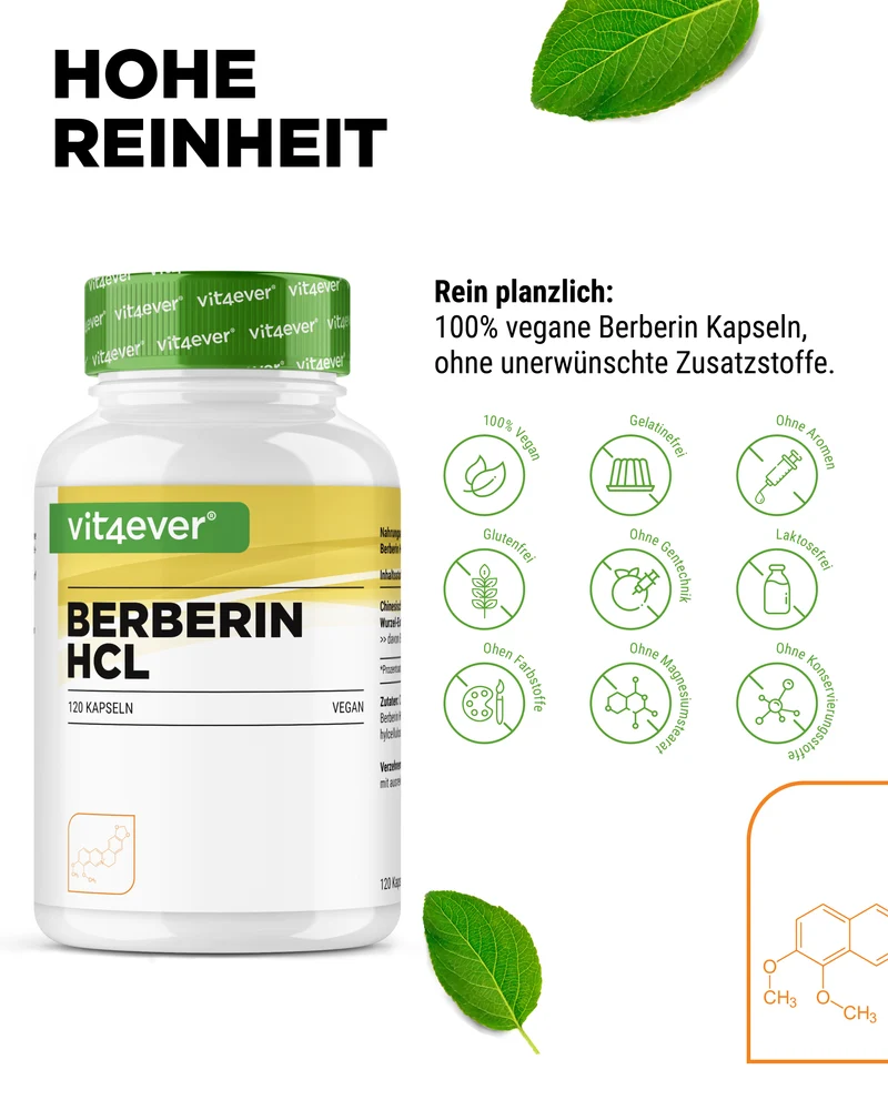 Berberin HCL - 500 mg