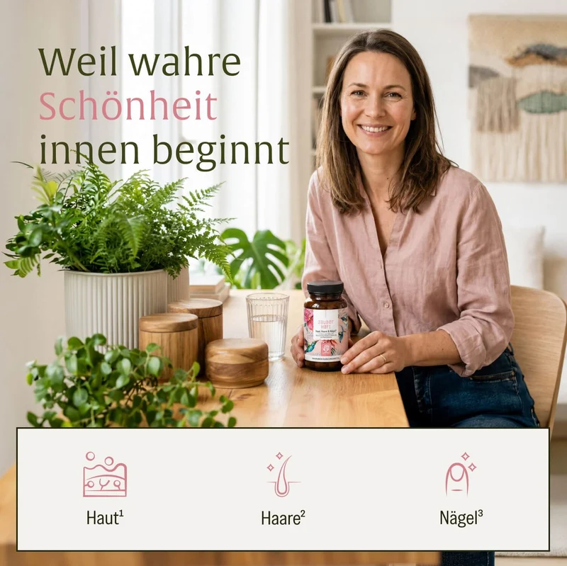 Zauberhaft: Beauty-Komplex für Haut, Haare und Nägel