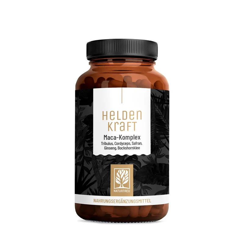 Heldenkraft: Maca-Komplex mit Tribulus