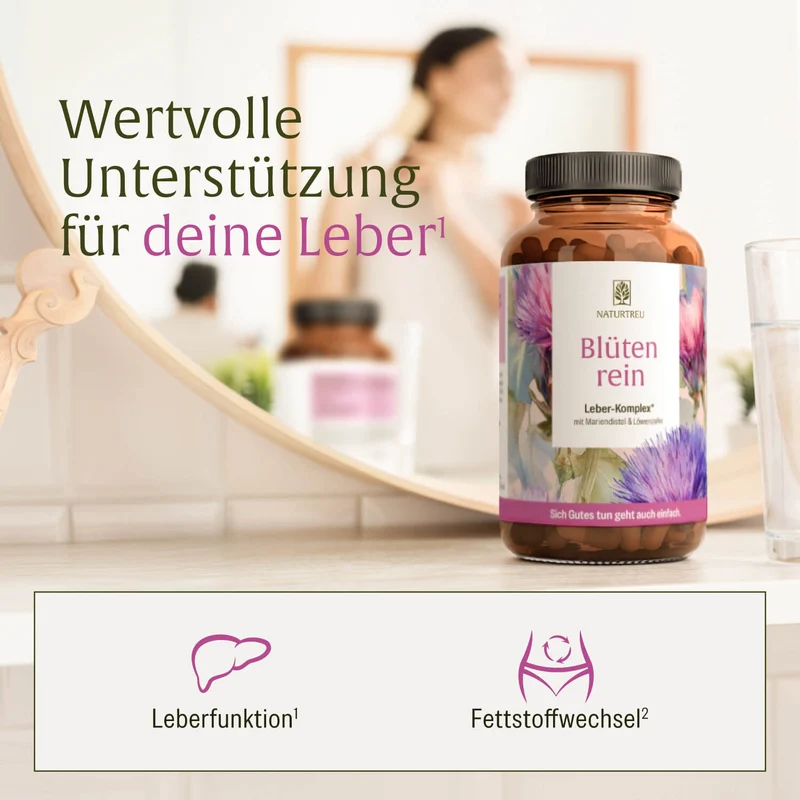 Blütenrein: Leber-Komplex mit Mariendistel