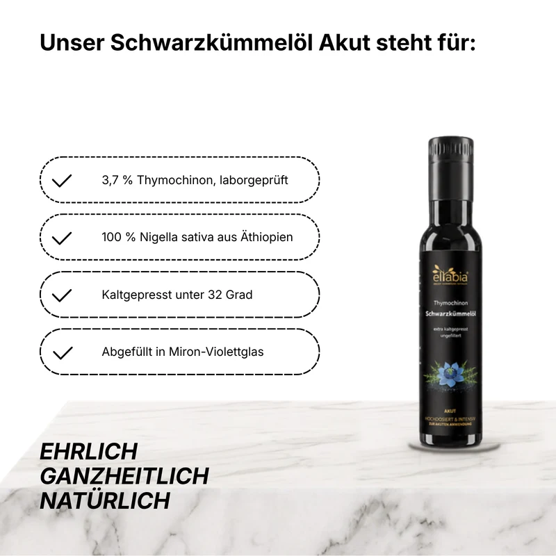 Schwarzkümmelöl Akut 250ml