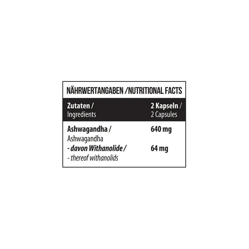 Healthy® Ashwagandha 10%Withanolide 120 Kapseln
