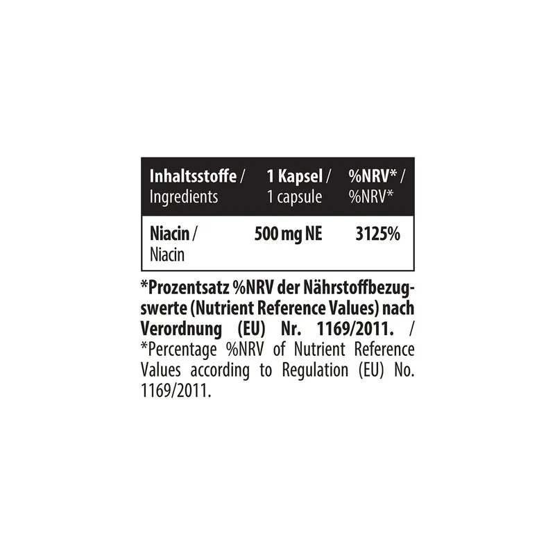 Niacin (flush-free) 120 Kapseln
