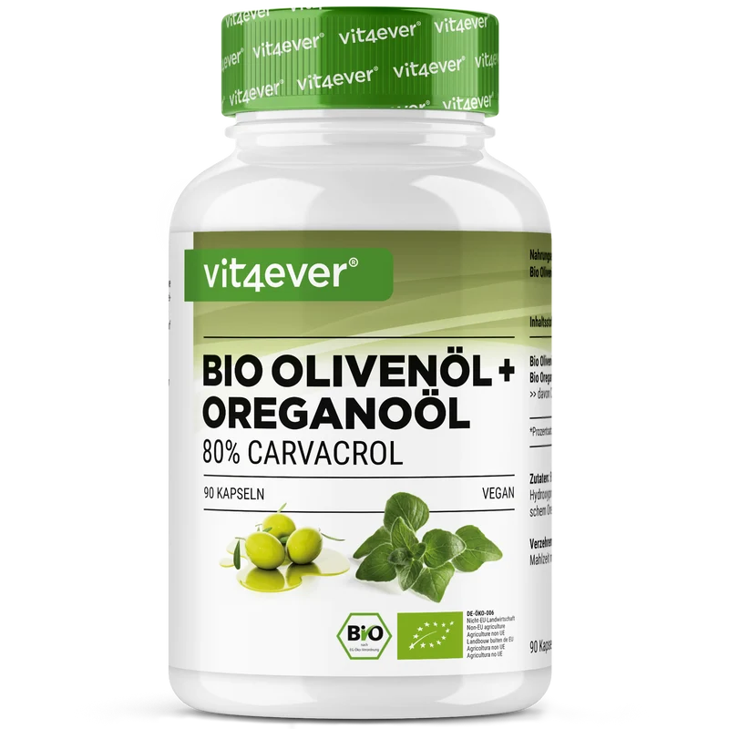 Bio Oreganoöl & Olivenöl,