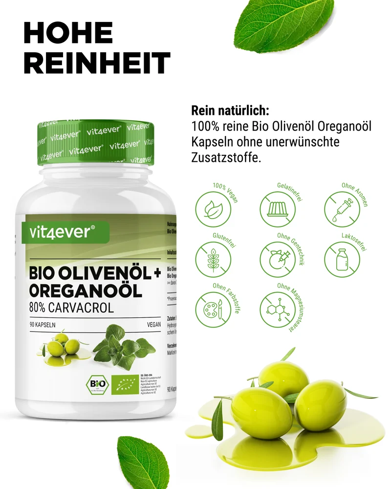 Bio Oreganoöl & Olivenöl,
