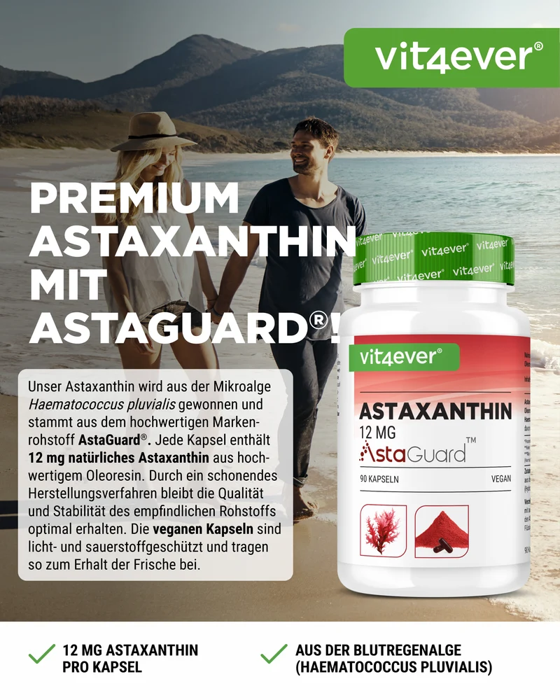 Astaxanthin 12 mg - AstaGuard®