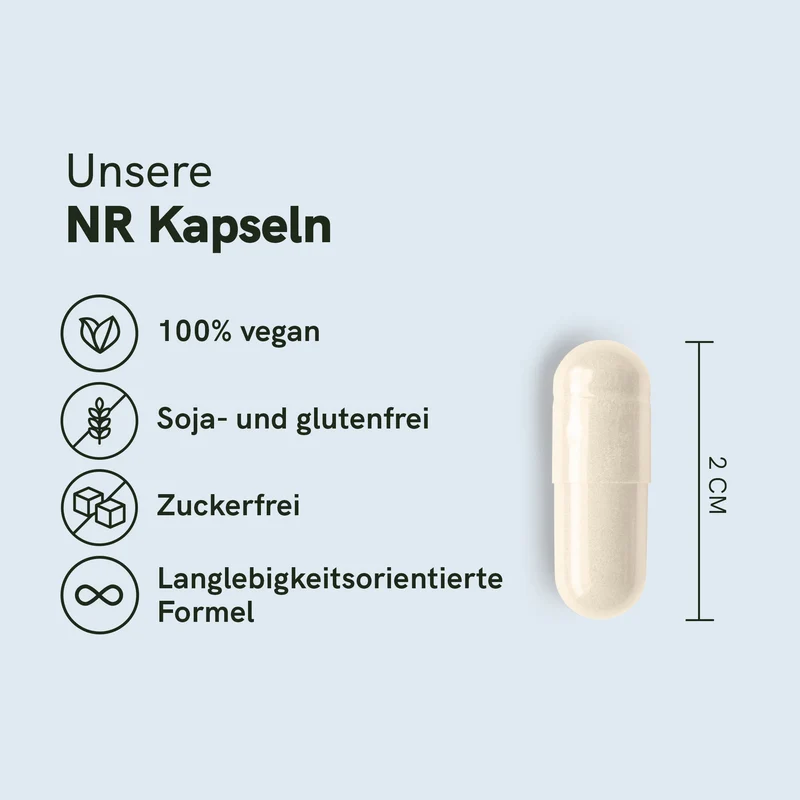 Nicotinamid-Ribosid (NR) Kapseln