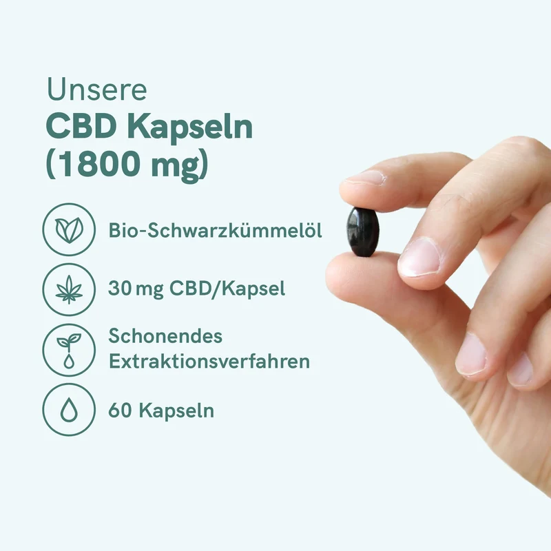CBD Kapseln (1800mg)