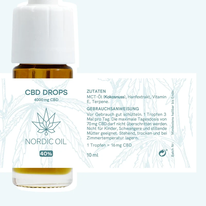 CBD Öl Plus (40%) 🖤