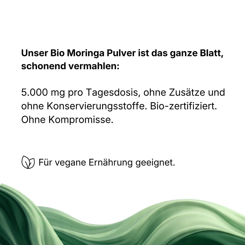 Bio Moringa Pulver