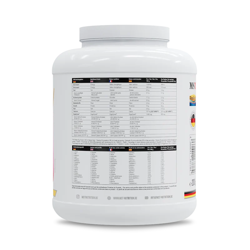 Protein Best Whey + Enzyme 2010 g Strawberry