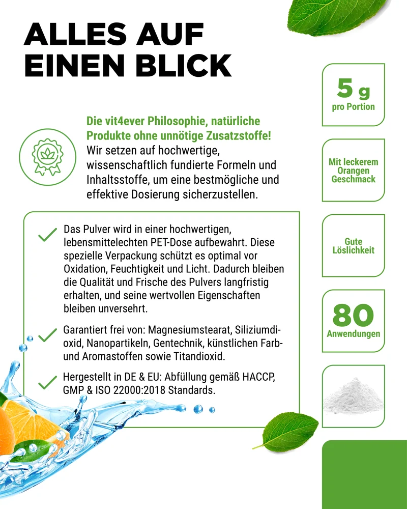 Elektrolyte Pulver, 400g