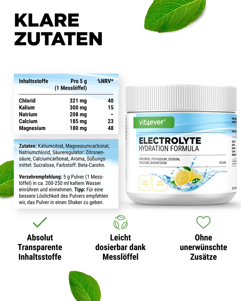 Elektrolyte Pulver, 400g