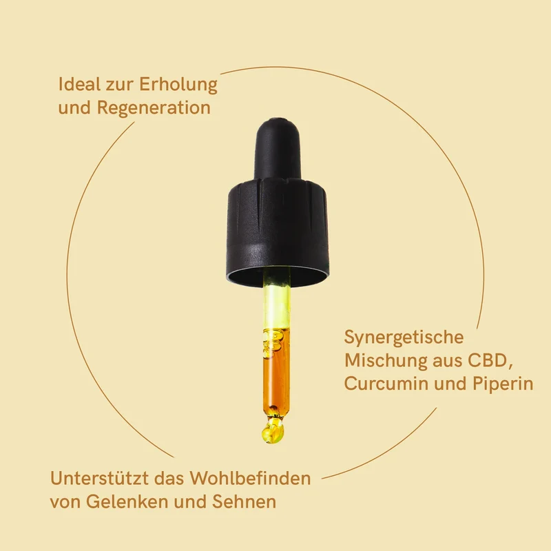Schmerz Öl mit CBD