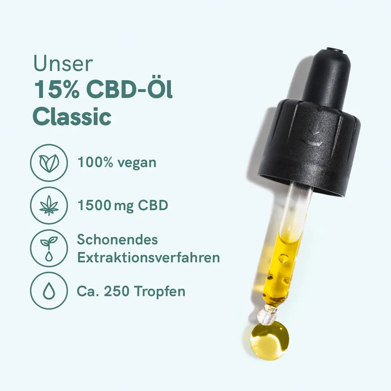CBD Öl Classic (15%)