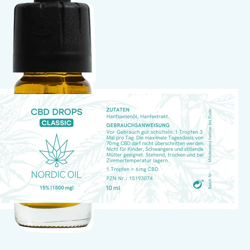 CBD Öl Classic (15%)