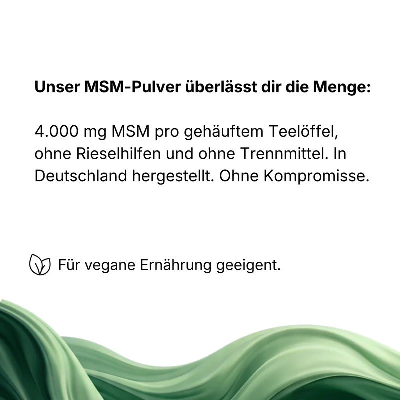 MSM-Pulver