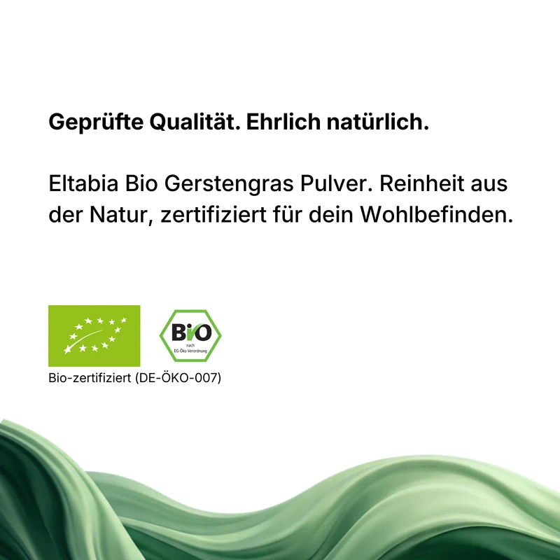 Bio Gerstengras Pulver