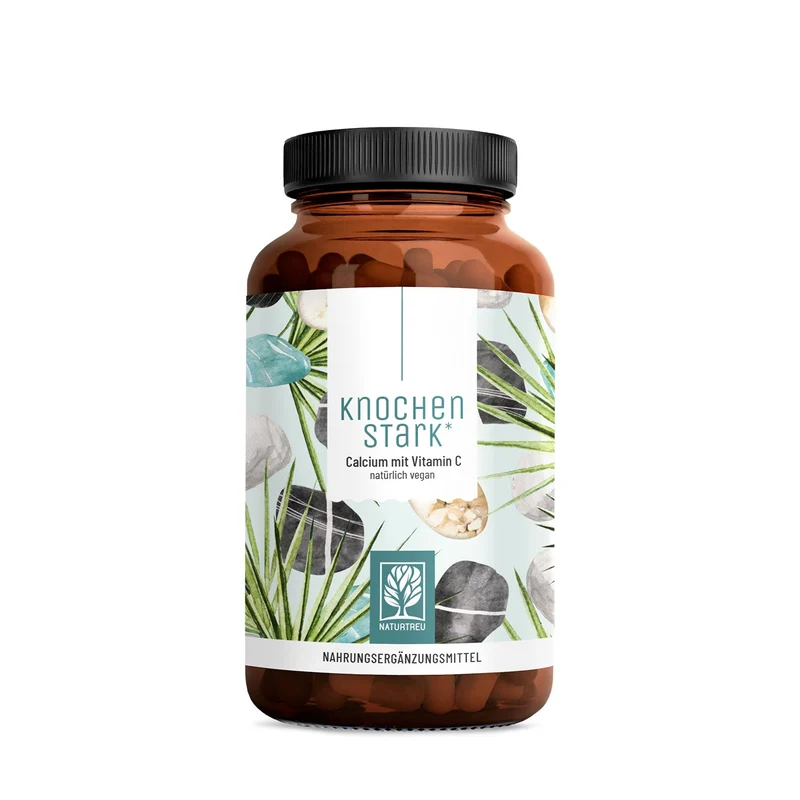 Knochenstark: Calcium Kapseln mit Vitamin C