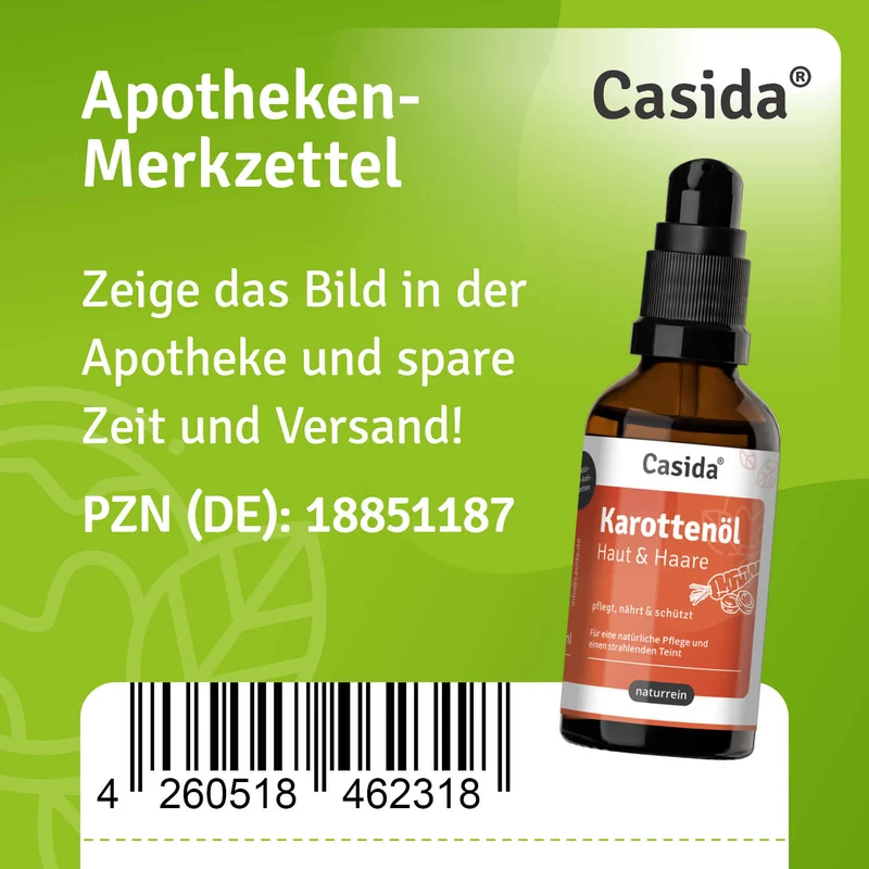 Karottenöl Haut & Haare