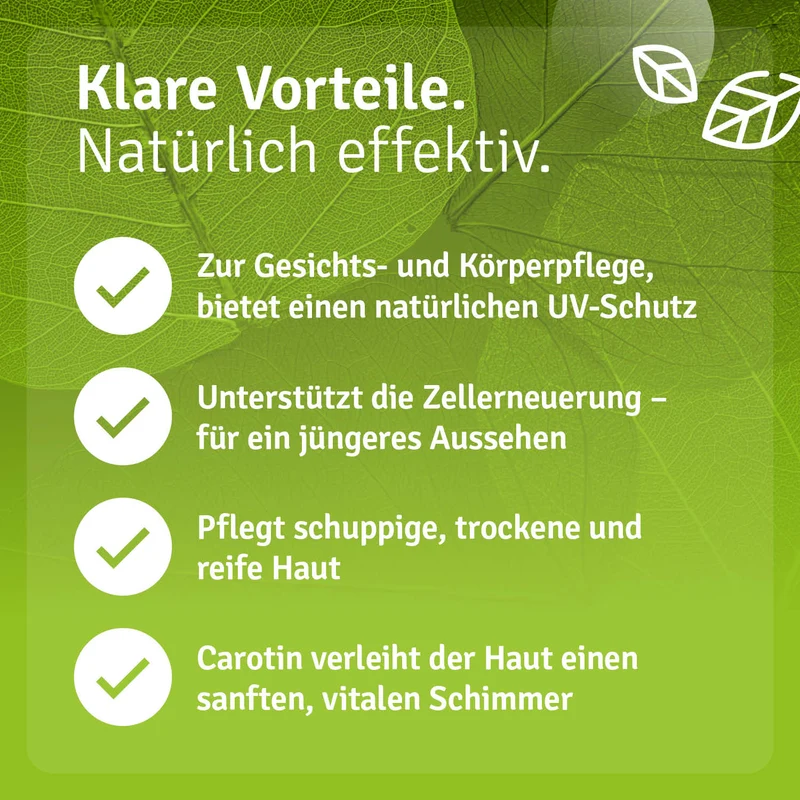 Karottenöl Haut & Haare