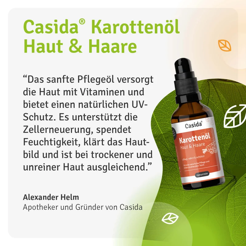 Karottenöl Haut & Haare