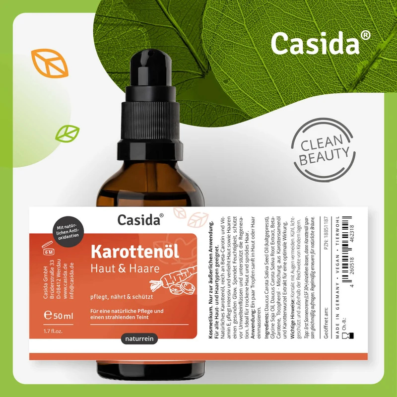 Karottenöl Haut & Haare