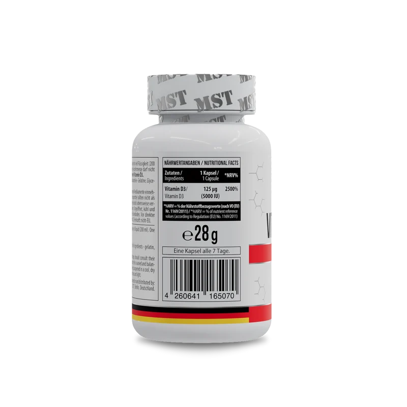 Vitamin D3 5000 IU 120 Softgel