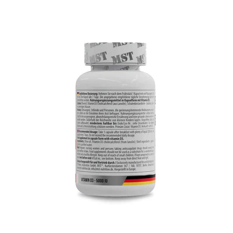 Vitamin D3 5000 IU 120 Softgel
