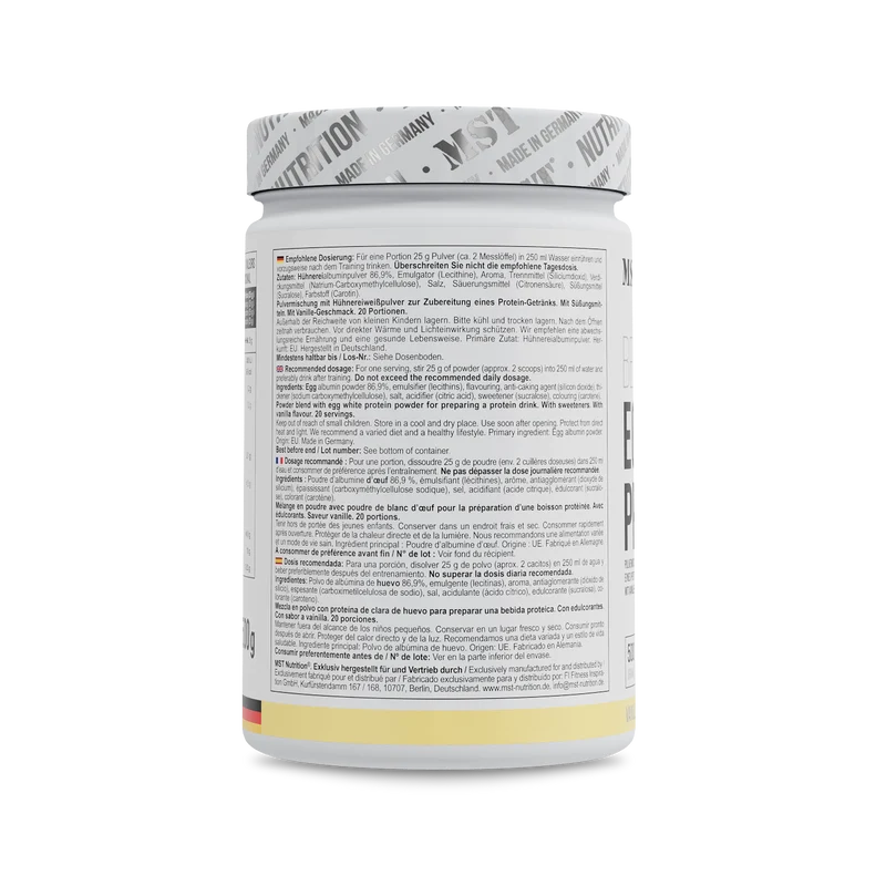 Best Egg Protein 500 g Vanille