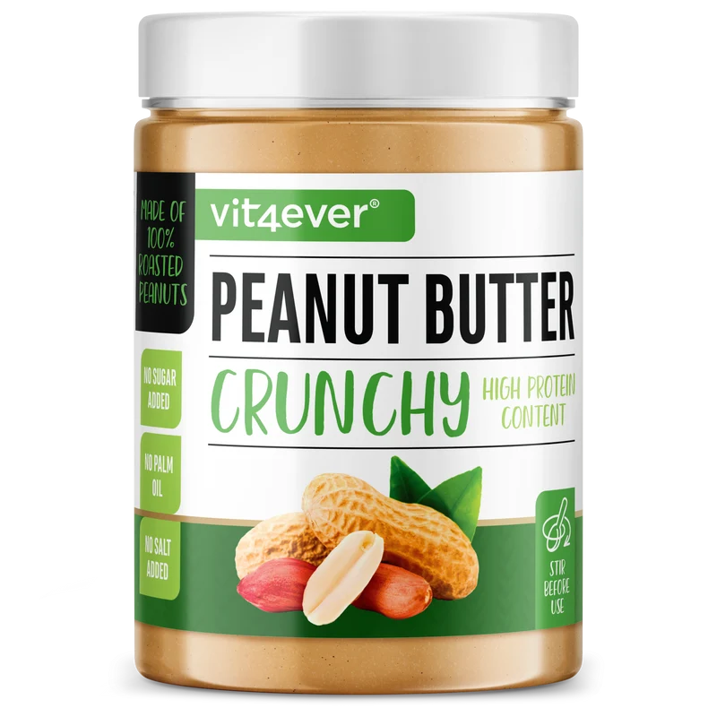 100% Erdnussbutter (CRUNCHY) - Peanut Butter