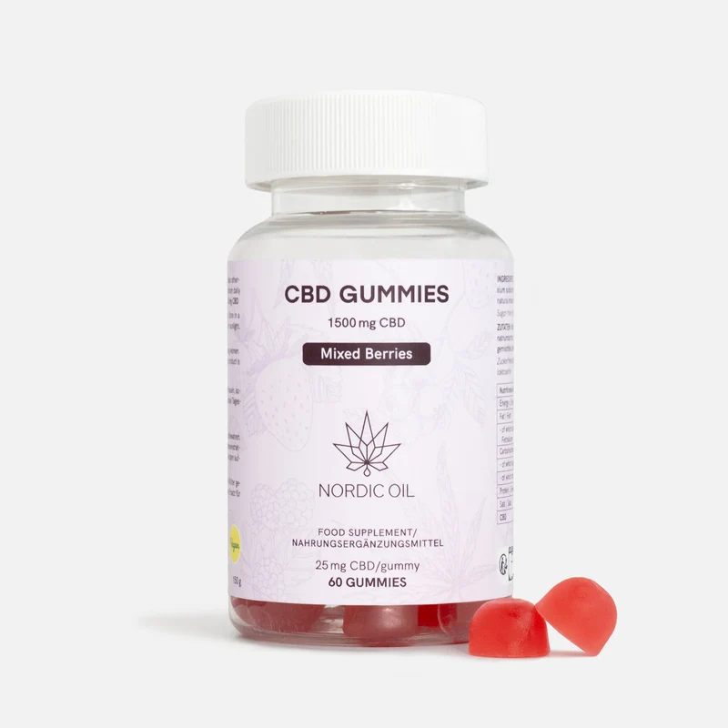 CBD Fruchtgummis (1500mg) Beeren