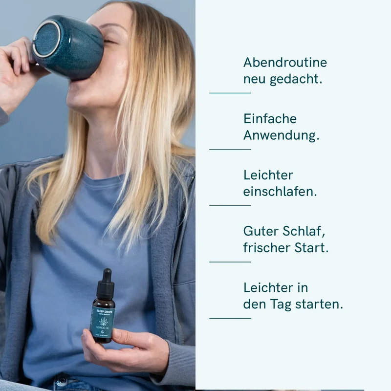 3er-Pack: CBD Schlaftropfen mit Melatonin