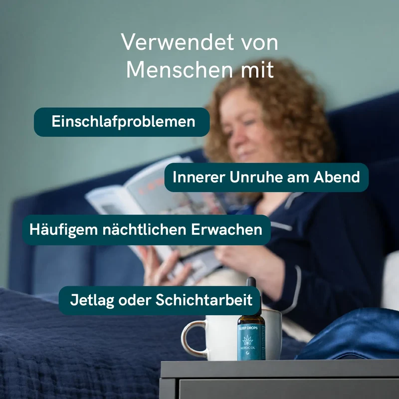 3er-Pack: CBD Schlaftropfen mit Melatonin