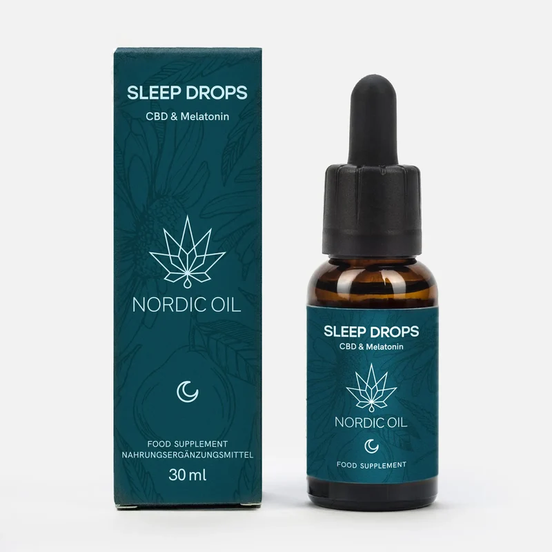 3er-Pack: CBD Schlaftropfen mit Melatonin