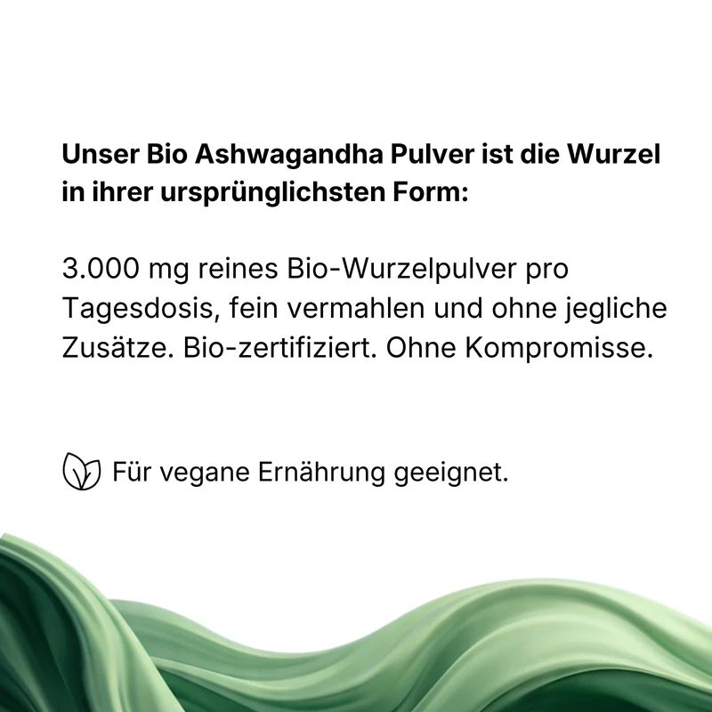 Bio Ashwagandha Pulver